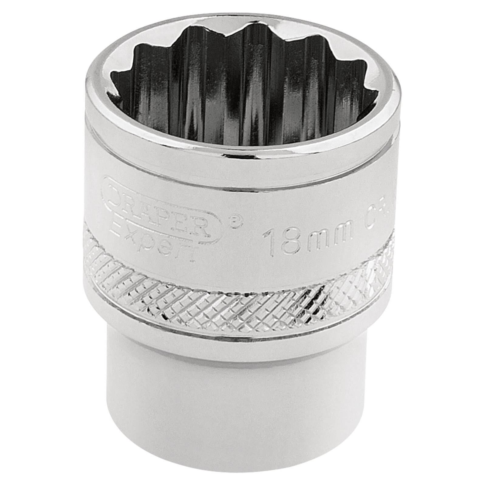 Draper 3/8" Drive Polished Finish Hi Torq Bi Hexagon Socket Metric 3/8" 18mm Price Comparisons | Compare The Build