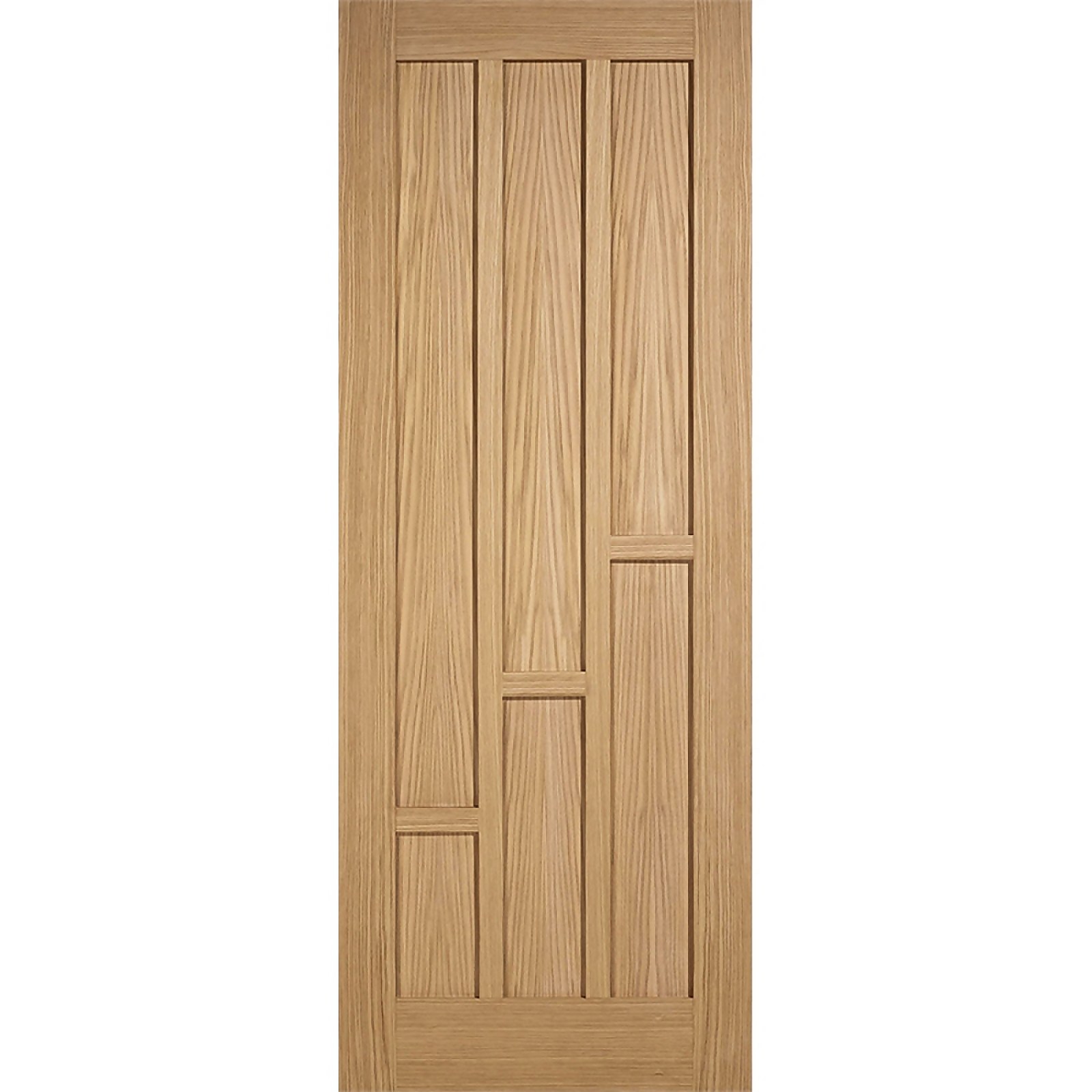 Coventry Internal Prefinished Oak 6 Panel Door - 838 x 1981mm Price Comparisons | Compare The Build