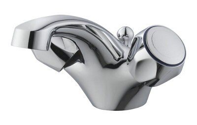 Plumbsure Quartz Chrome Effect Mini Traditional Basin Mono Mixer Tap Price Comparisons | Compare The Build