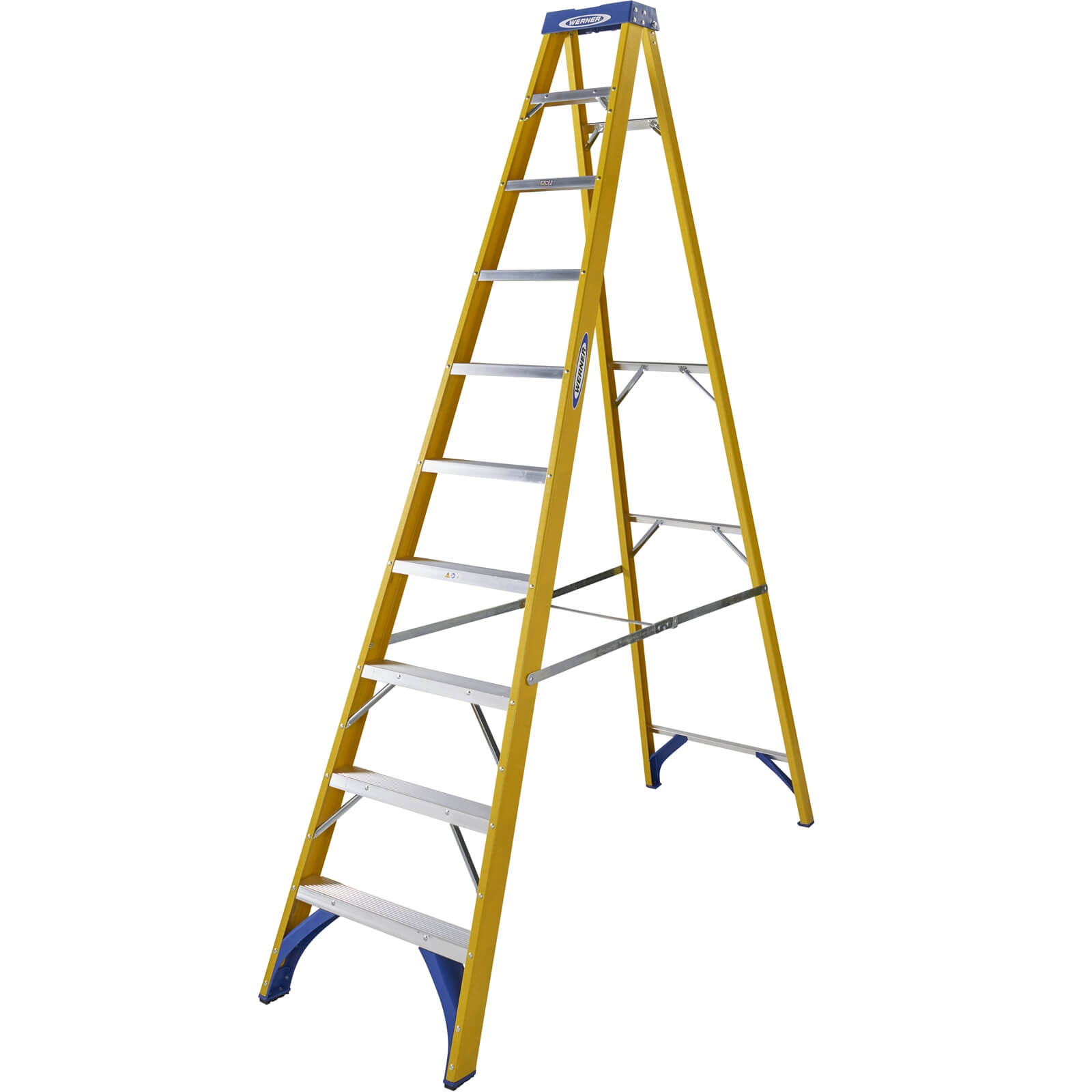 Werner Fibreglass Step Ladder - 10 Tread Price Comparisons | Compare The Build