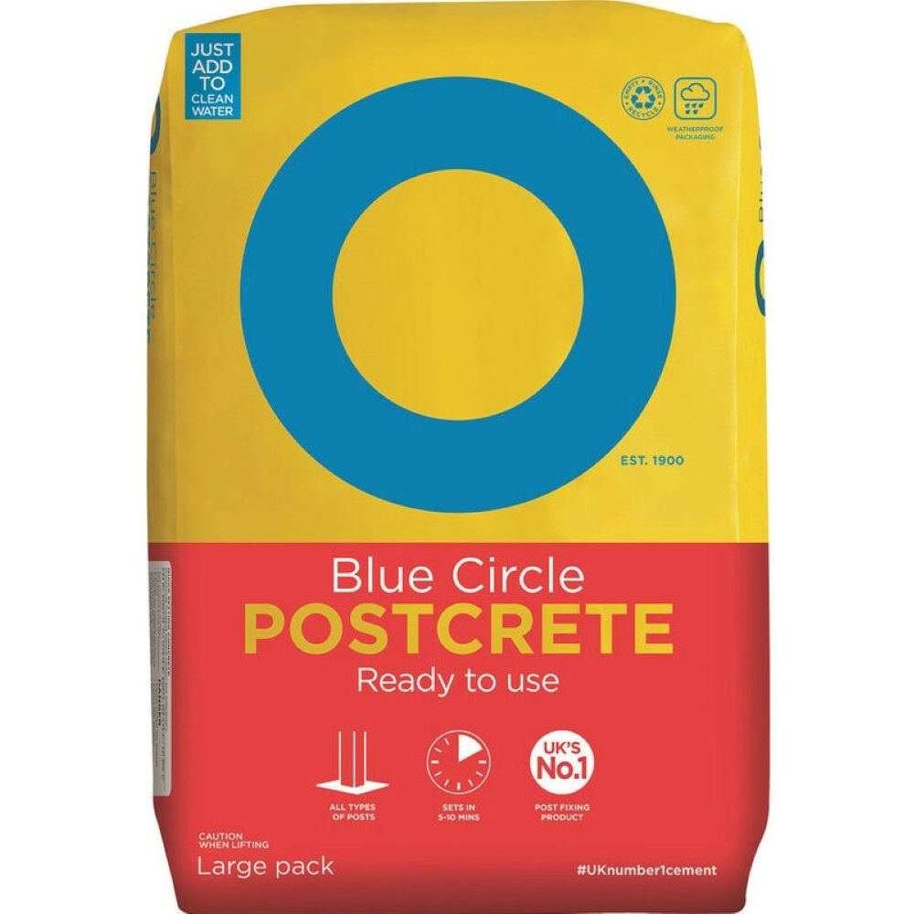 Blue Circle Postcrete 20kg Price Comparisons | Compare The Build