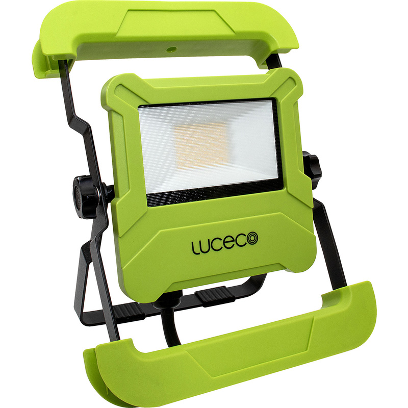 Luceco LED Worklight 30W 2400lm 5000K in Green Aluminium Price Comparisons | Compare The Build