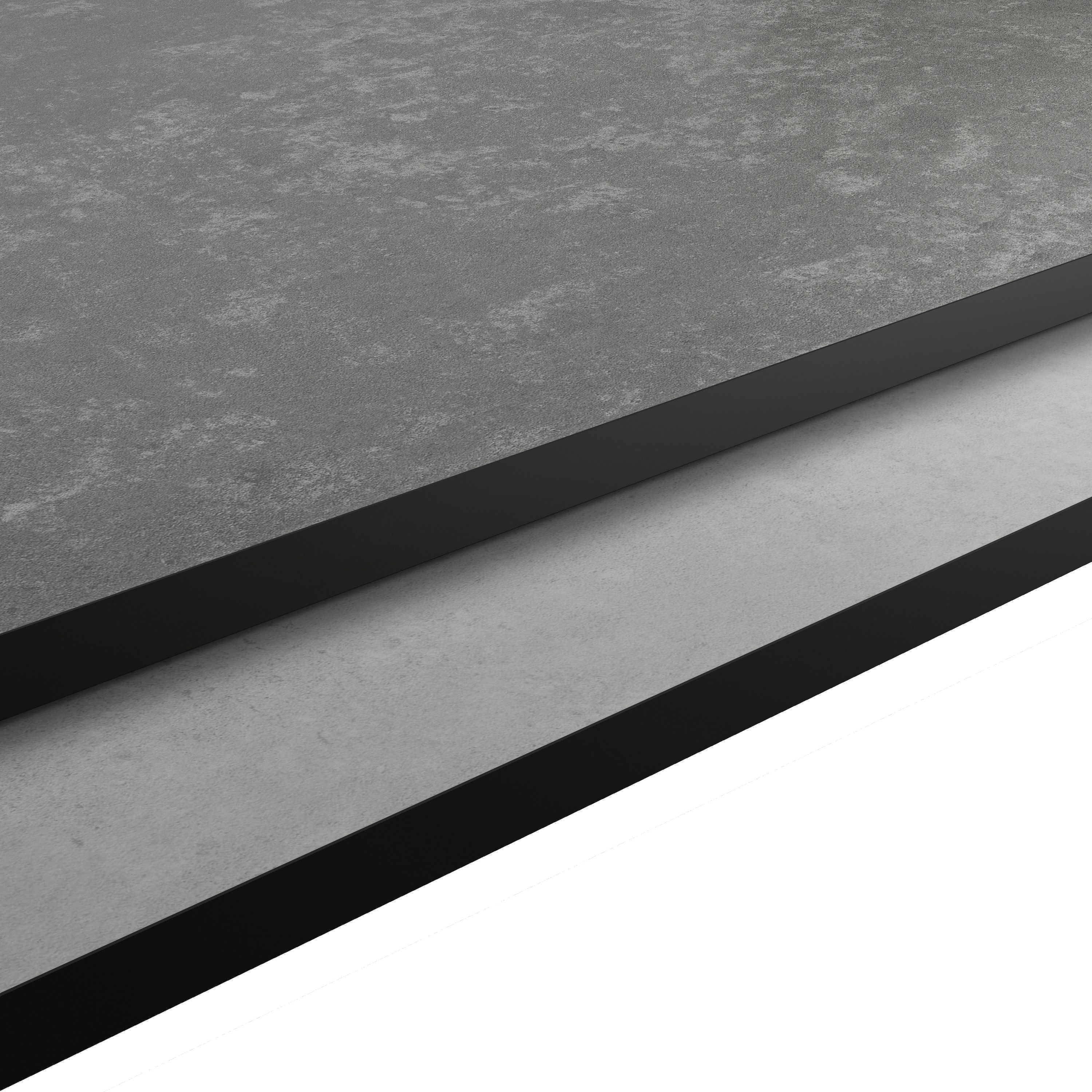 GoodHome 12mm Nepeta Matt Grey Paper & Resin Square Edge Kitchen Worktop, (L)3000mm Price Comparisons | Compare The Build