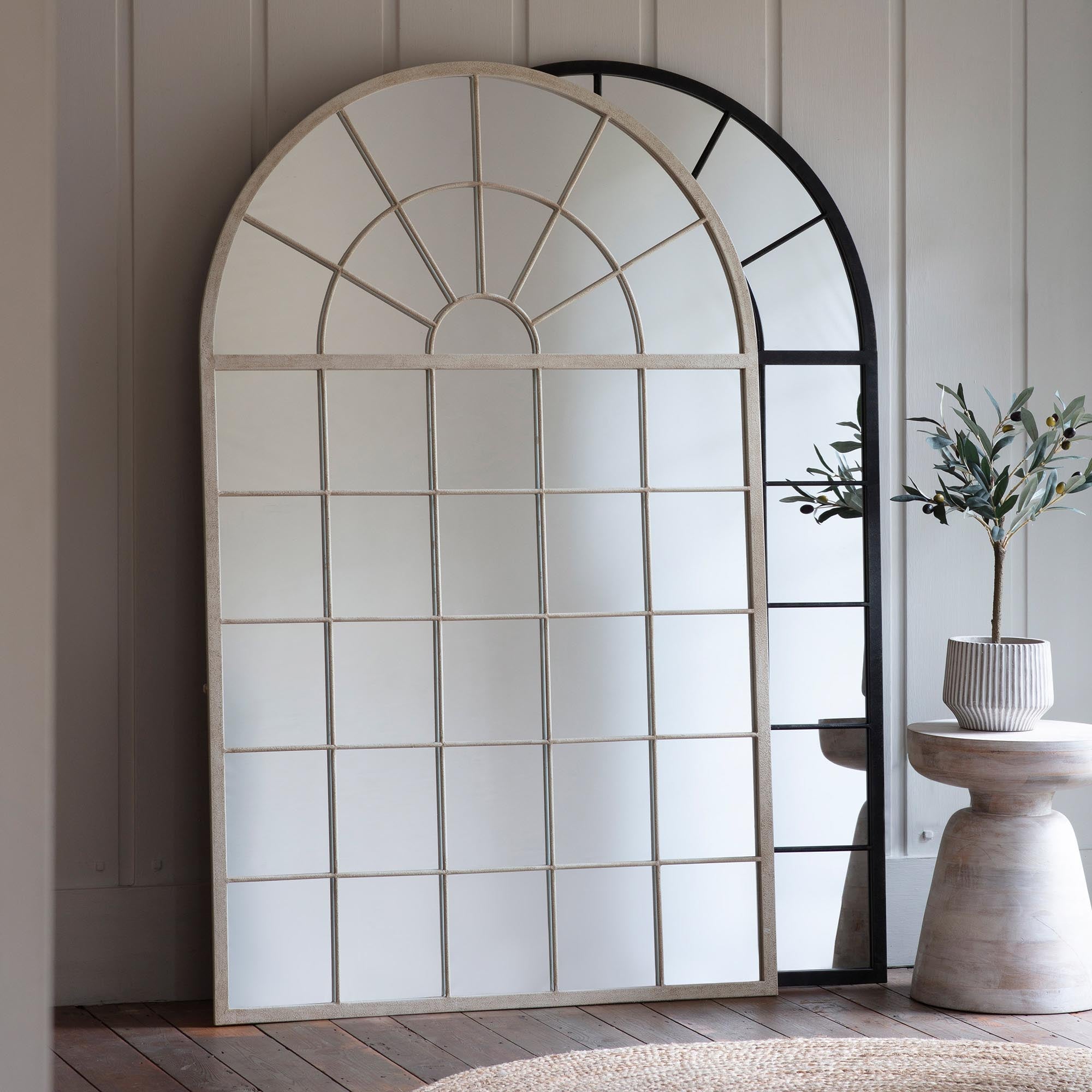 Richmond Leaner Mirror, White 100x160cm White Price Comparisons | Compare The Build