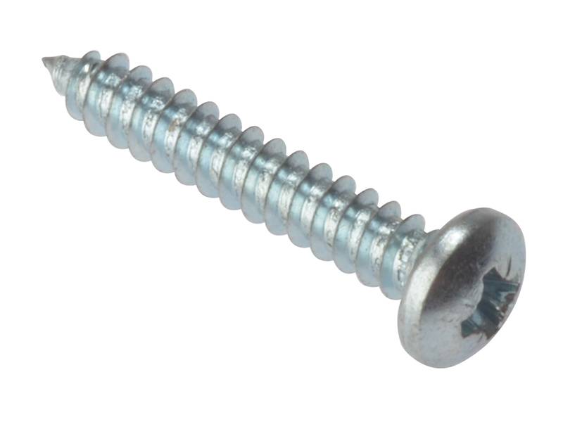 ForgeFix FORSTP588Z Self-Tapping Screw Pozi Compatible Pan Head ZP 5/8in x 8 Box 200 Price Comparisons | Compare The Build