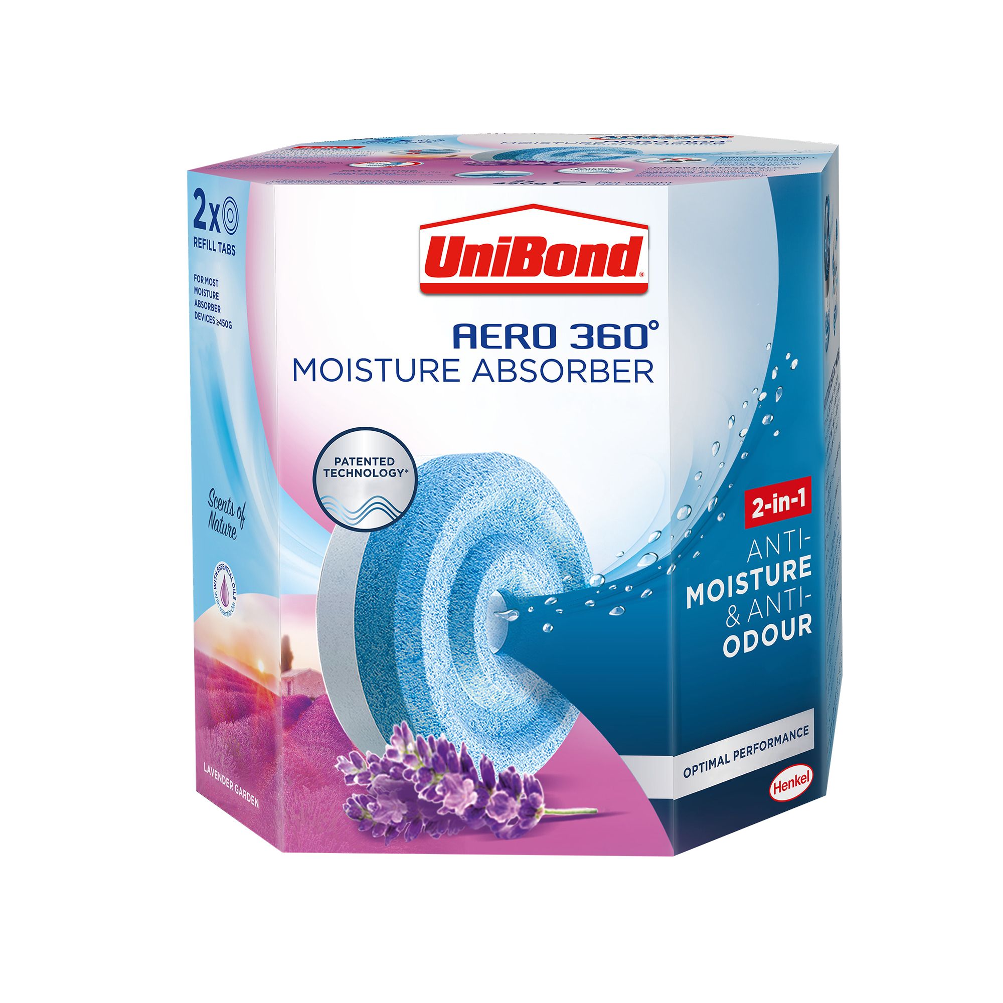 Unibond Aero 360 Lavender Moisture Trap Refills, Pack Of 2 Price Comparisons | Compare The Build