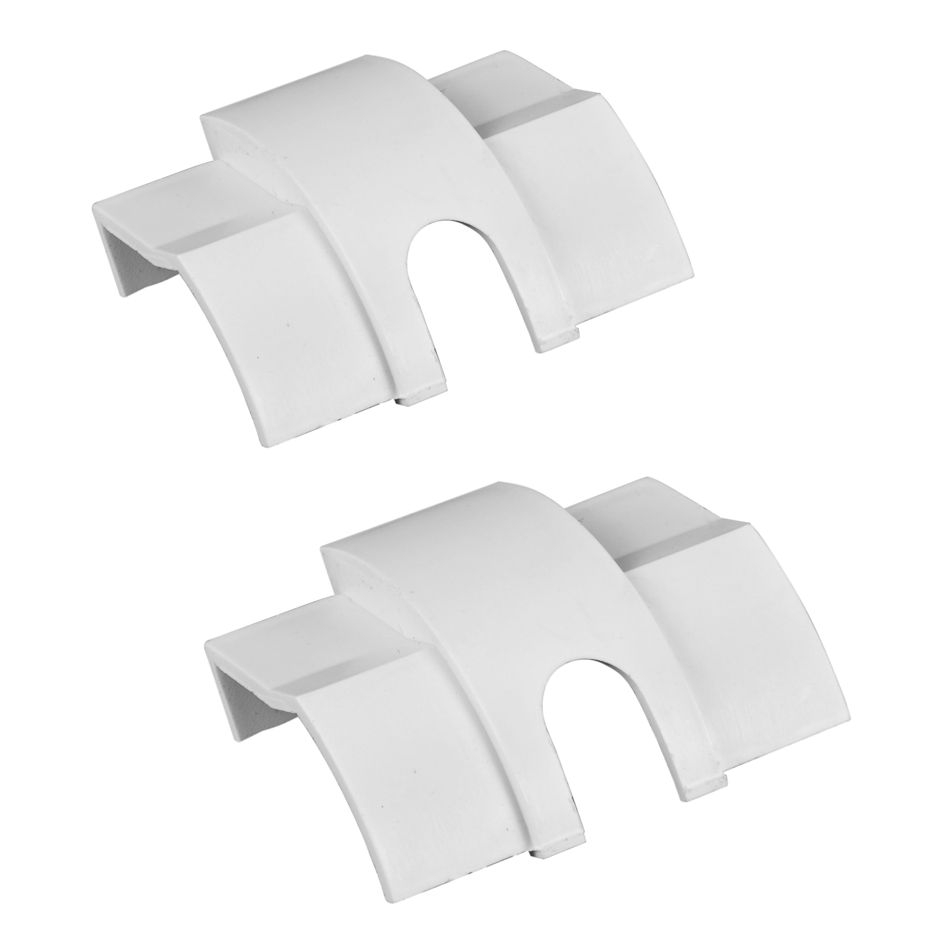 D-Line White Cable Outlet, Pack Of 2 Price Comparisons | Compare The Build