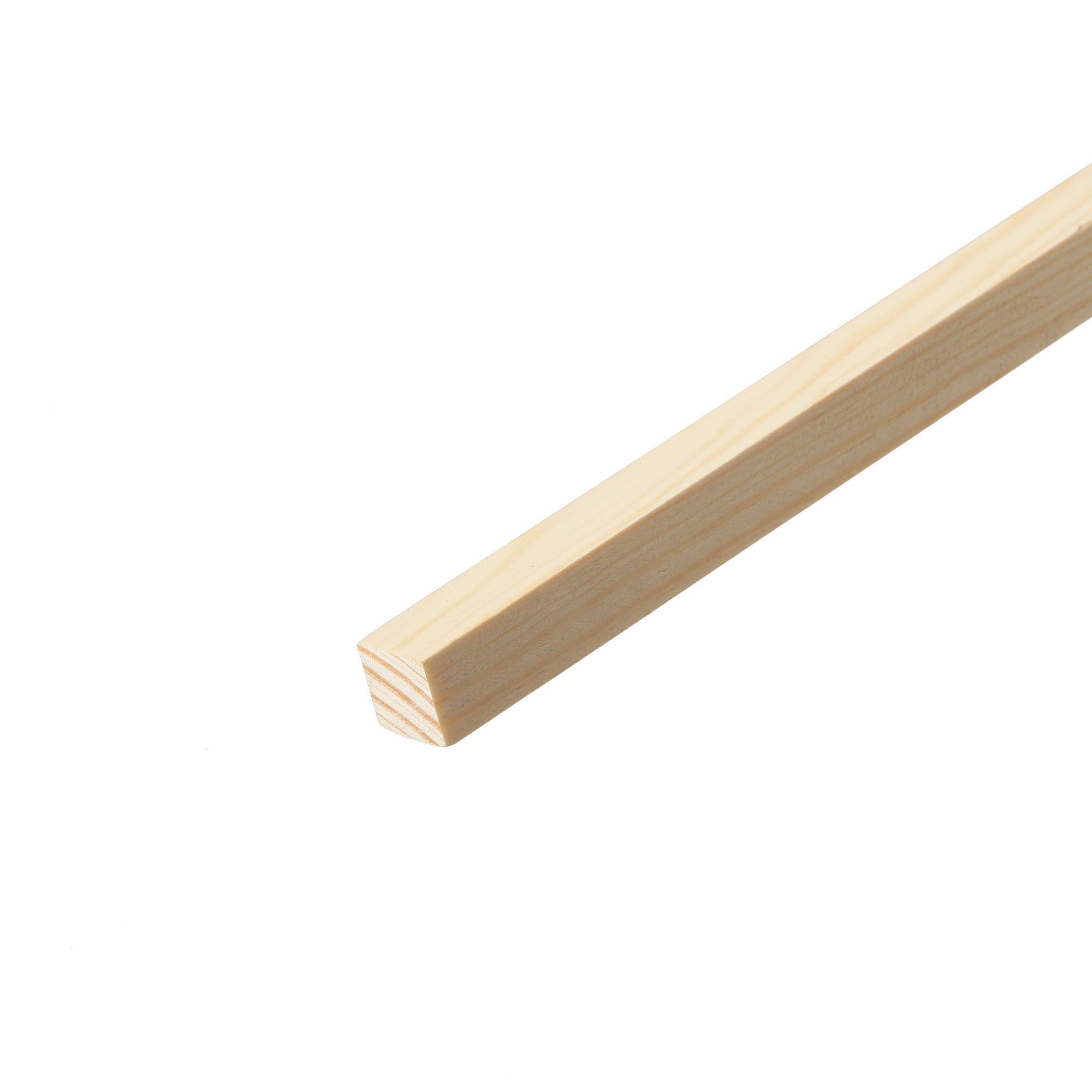 Cheshire Mouldings Smooth Square edge Pine Stripwood (L)0.9m (W)15mm (T)10.5mm Price Comparisons | Compare The Build