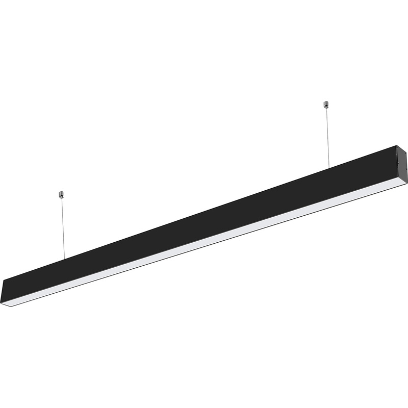 V-TAC IP20 LED Linear Hanging Light with Samsung Chip CCT adjustable 40W Black 2500lm CCT 3in1 Aluminium Price Comparisons | Compare The Build