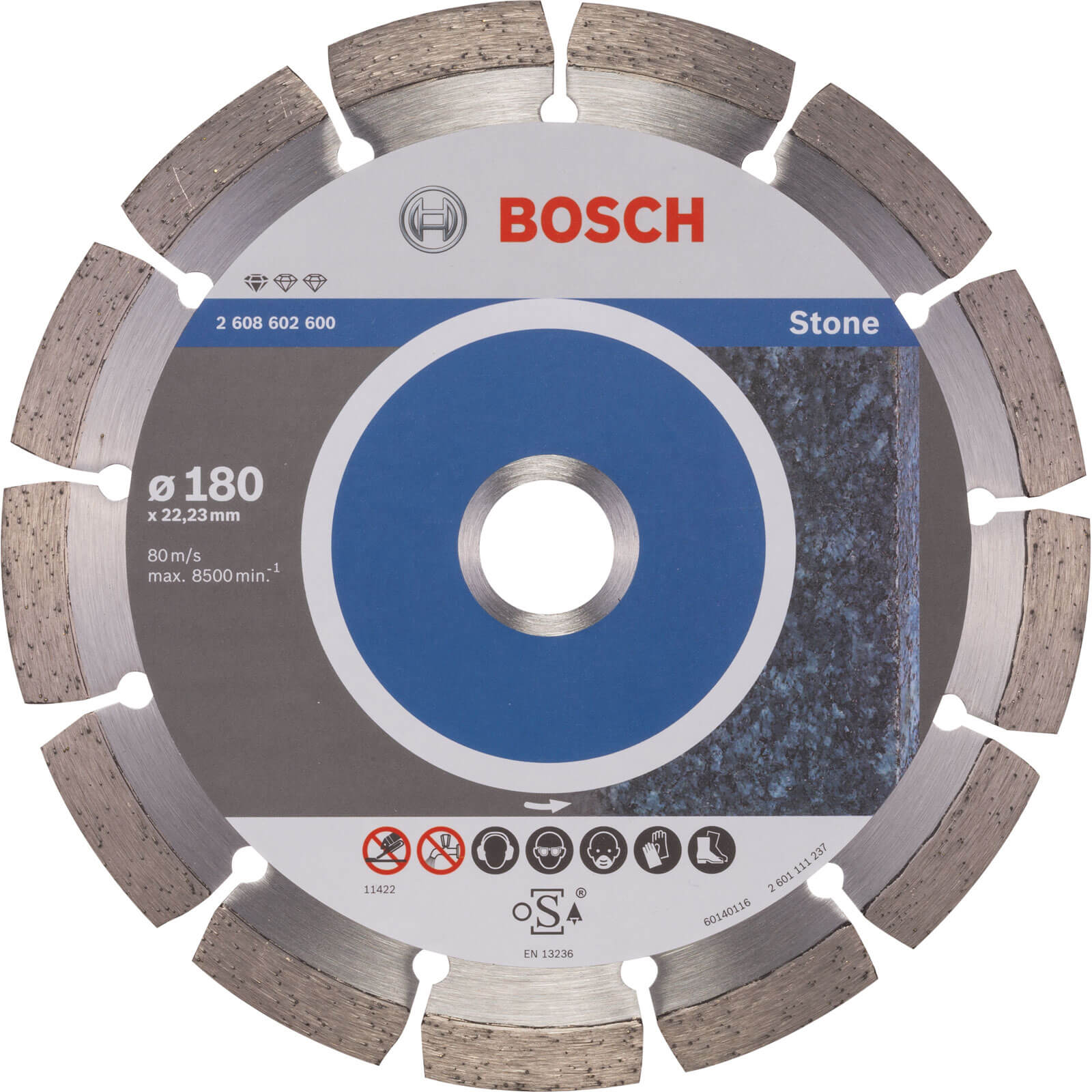 Bosch Standard Stone Diamond Cutting Disc 180mm Price Comparisons | Compare The Build