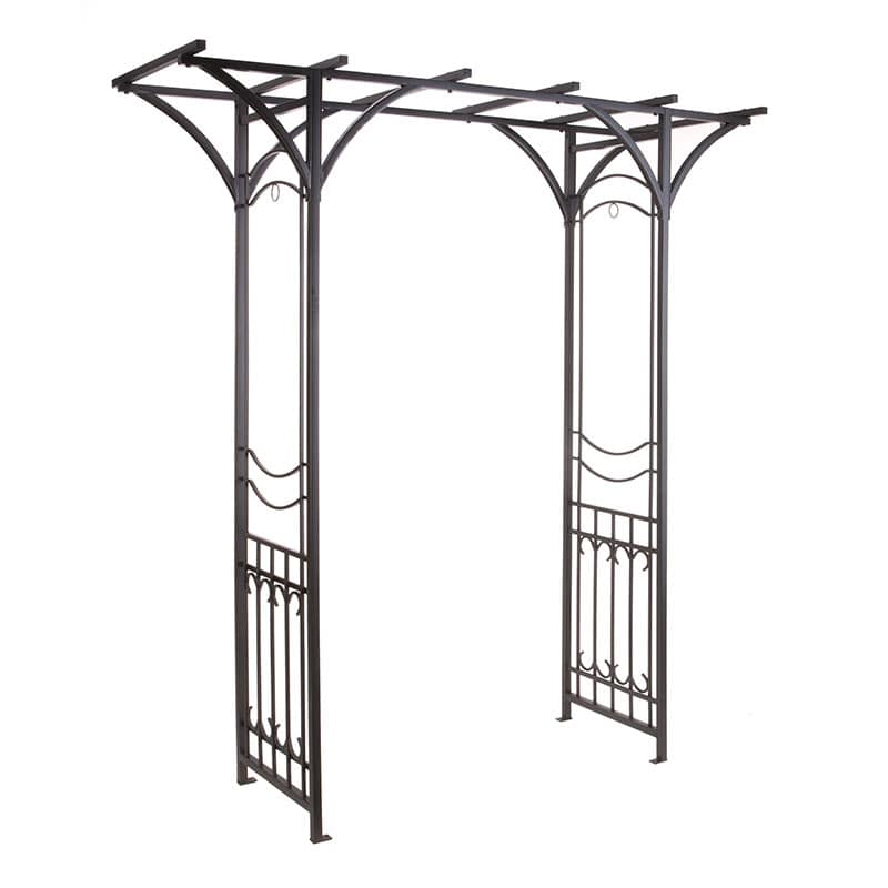 Panacea Park Lane Metal Garden Arch 6'9 x 6'3 Price Comparisons | Compare The Build