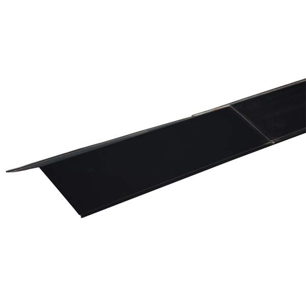 Cladco Metal PVC Plastiol Coated Anthracite Ridge Flashing 200mm x 200mm x 3000mm Anthracite Grey Galvanised Steel CLADCO/PVC/RIDGE/A Price Comparisons | Compare The Build