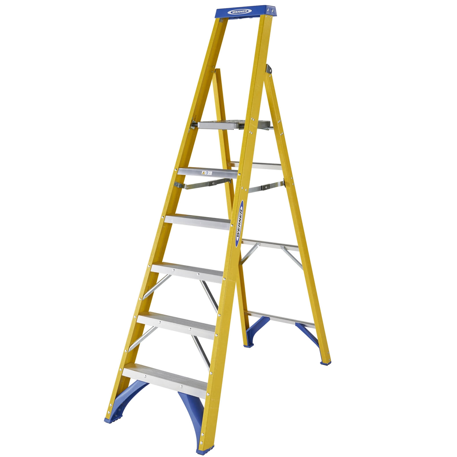 Werner Fibreglass Platform Step Ladder - 6 Tread Price Comparisons | Compare The Build