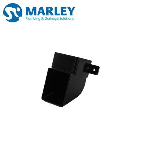 Marley Square 65mm Shoe with Fixing Lugs - Anthracite Grey Plastic RSE1AG Price Comparisons | Compare The Build