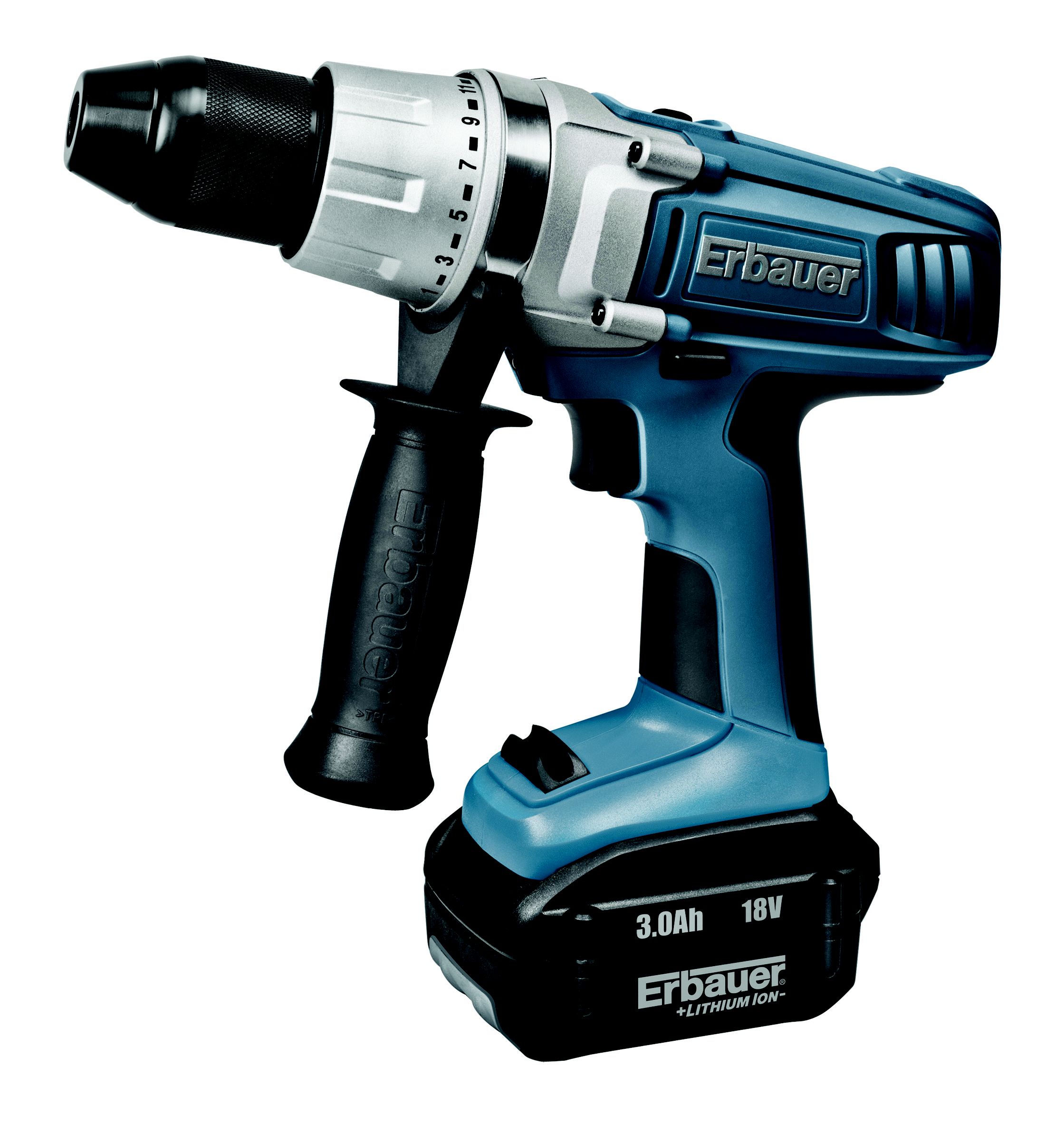 Erbauer 18V 3Ah Li-Ion Cordless Drill Driver 1 Battery Eri493Ddh | Compare The Build