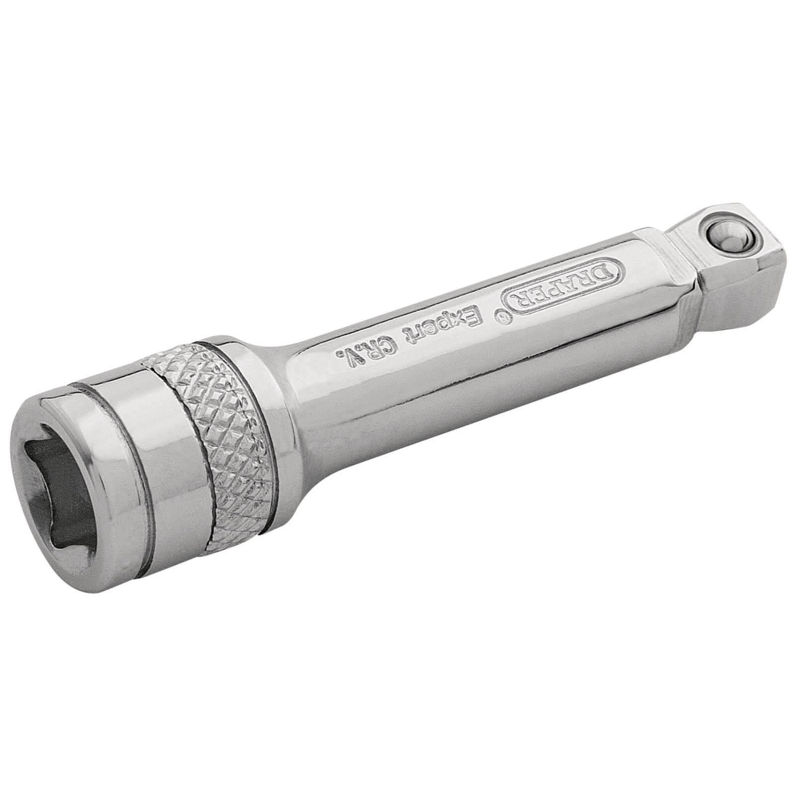 Draper 1/4" Drive Polished Chrome Wobble Socket Extension Bar 1/4" 50mm Price Comparisons | Compare The Build