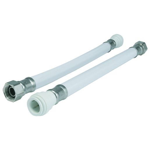 John Guest Speedfit Flexible Hose 15mm X 1/2 Inch Bsp White Wfl X 18 Price Comparisons | Compare The Build