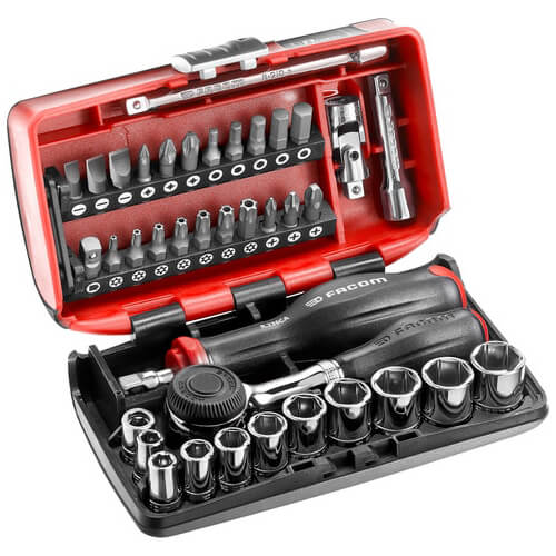 Facom 38 Piece 1/4" Drive NANO Socket and Bit Set 1/4" Price Comparisons | Compare The Build