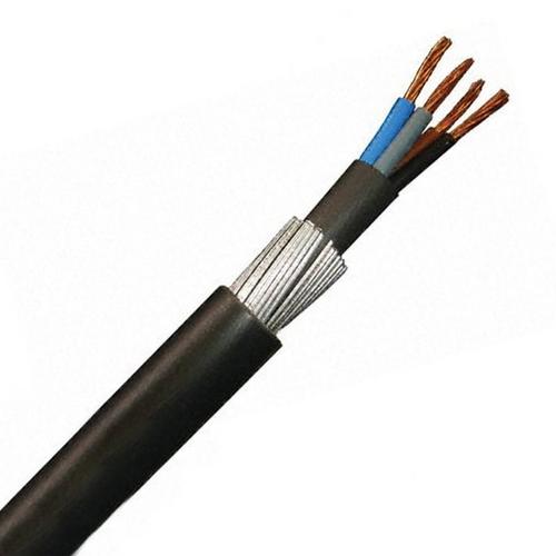 Zexum 4mm 4 Core 42A Brown Black Grey Blue 6944X Steel Wire Armoured SWA Outdoor Mains Power Cable - 1 Meter Price Comparisons | Compare The Build