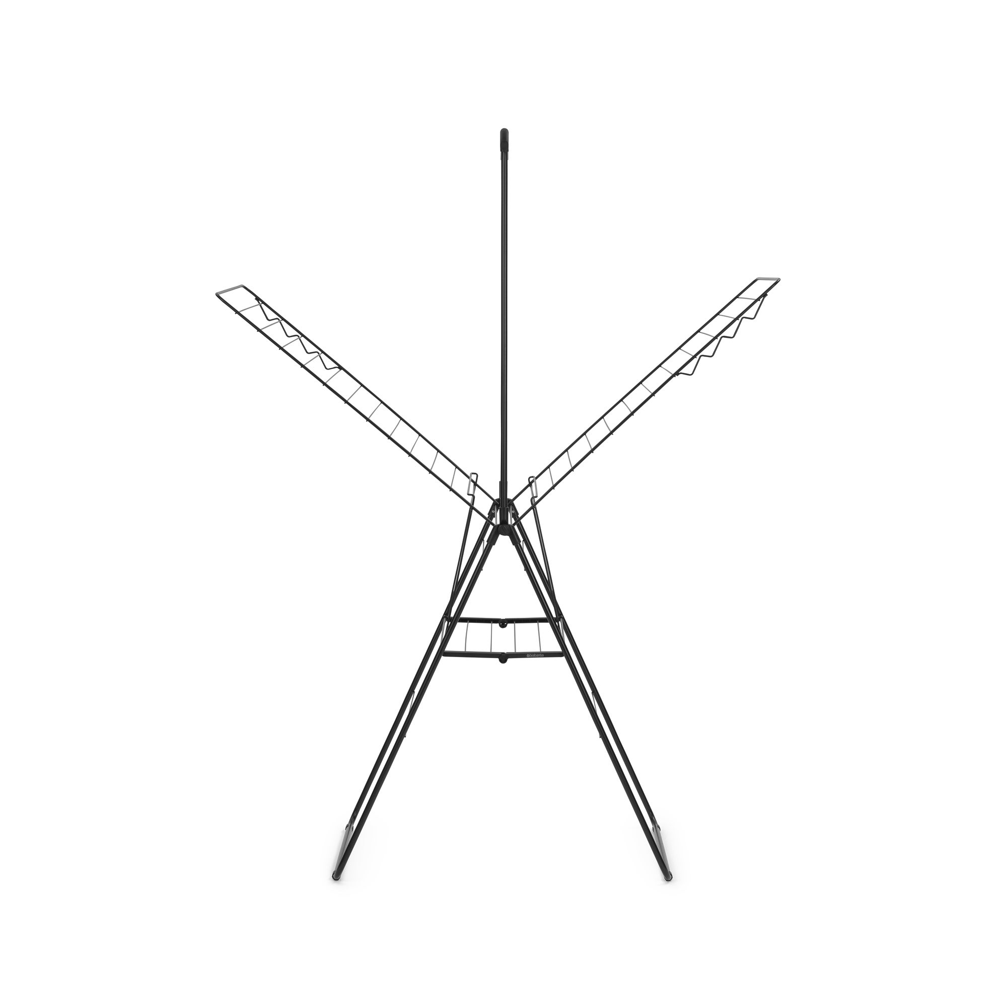 Brabantia HangOn Drying Rack with Hanging Rod 25m, Matt Black Matt Black Price Comparisons | Compare The Build
