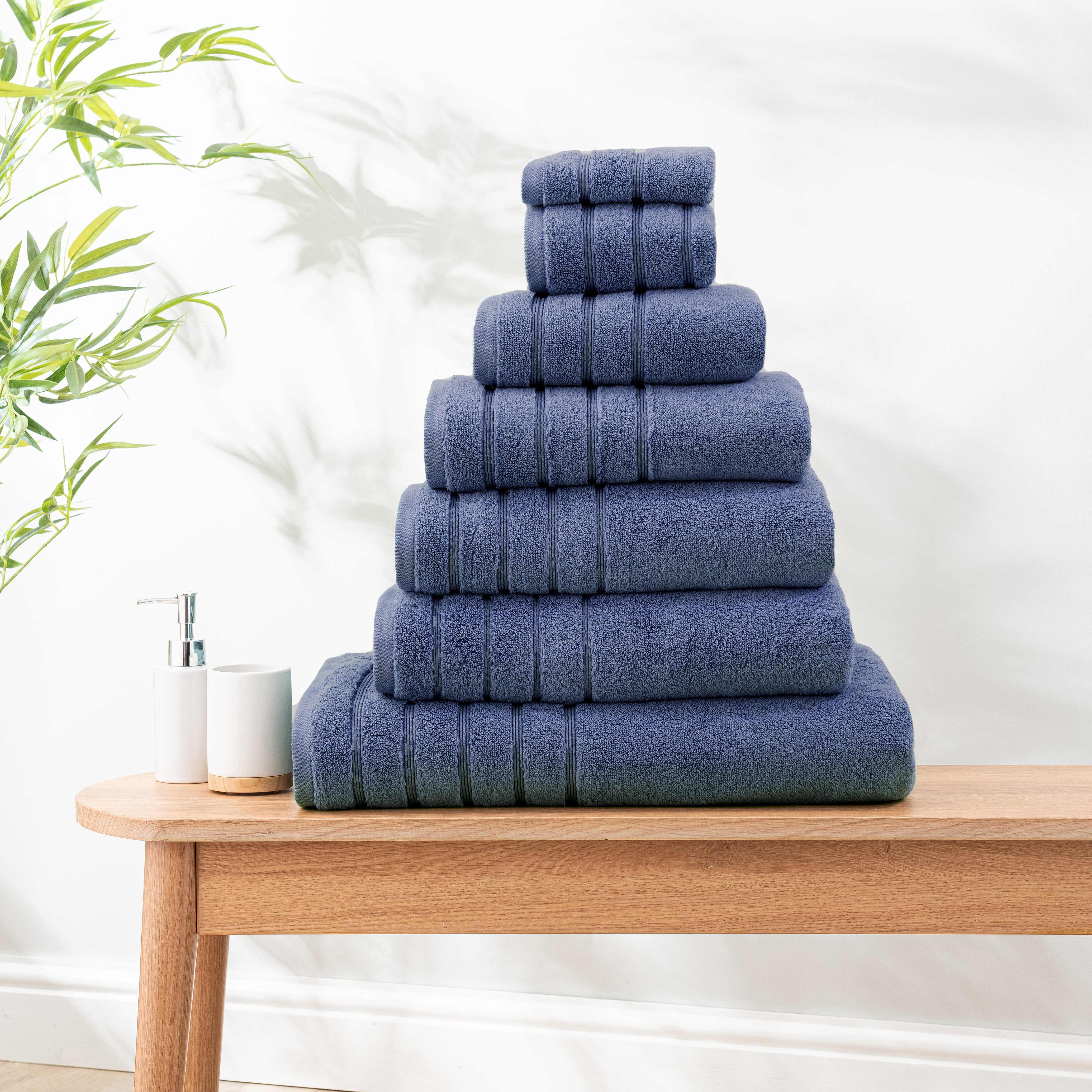 Ultimate Cotton Towels Blue Blue Price Comparisons | Compare The Build