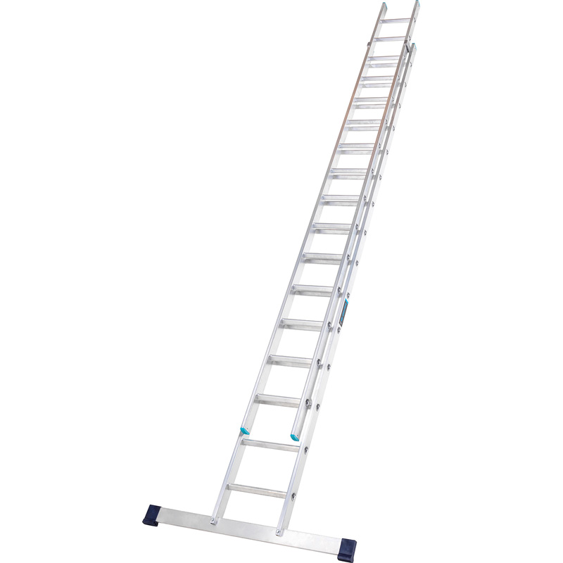 TB Davies Pro Trade Double Extension Ladder 4.0m Rubber Price Comparisons | Compare The Build