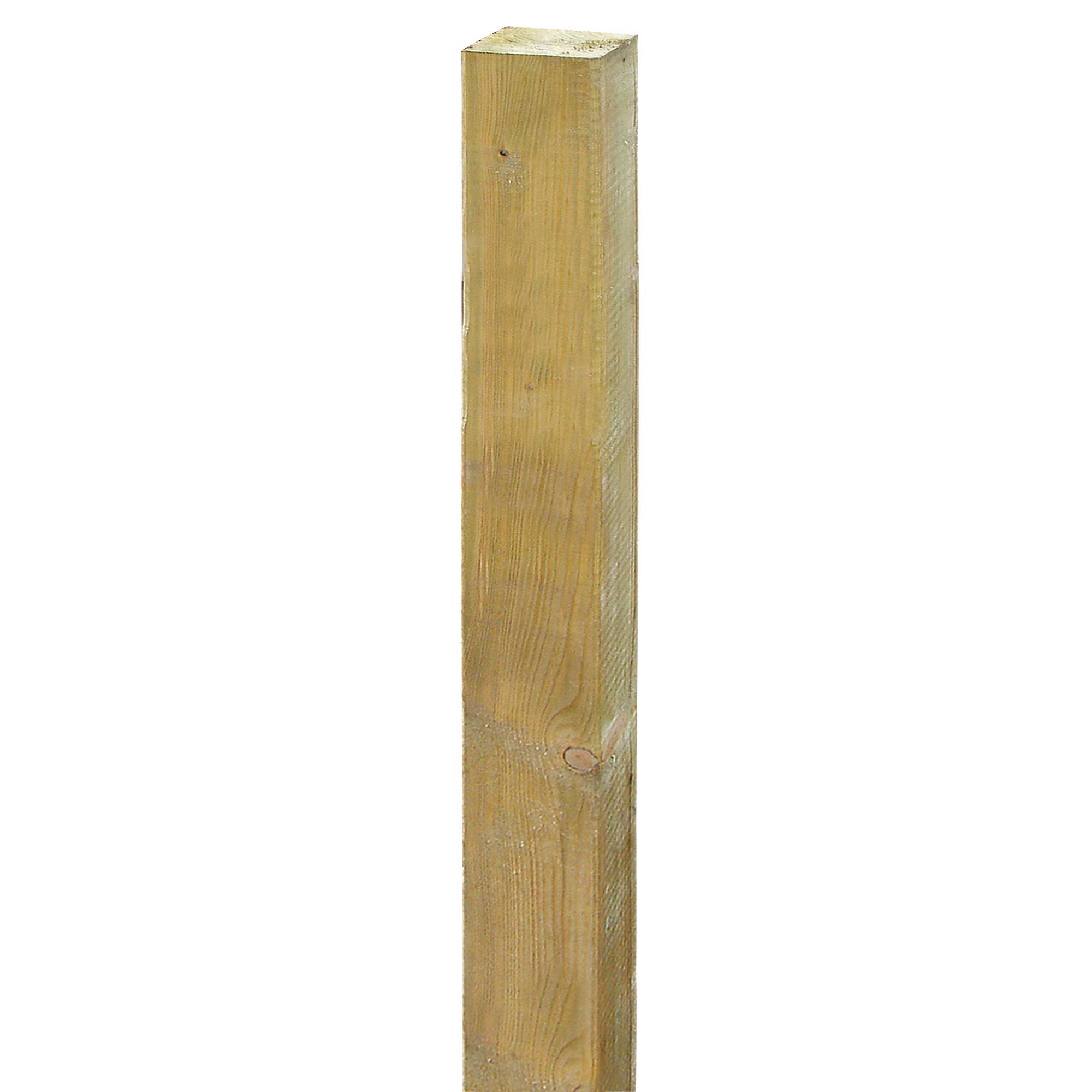 Grange Green Timber Fence Post (H)2.4M (W)95 mm, Pack Of 4 Price Comparisons | Compare The Build