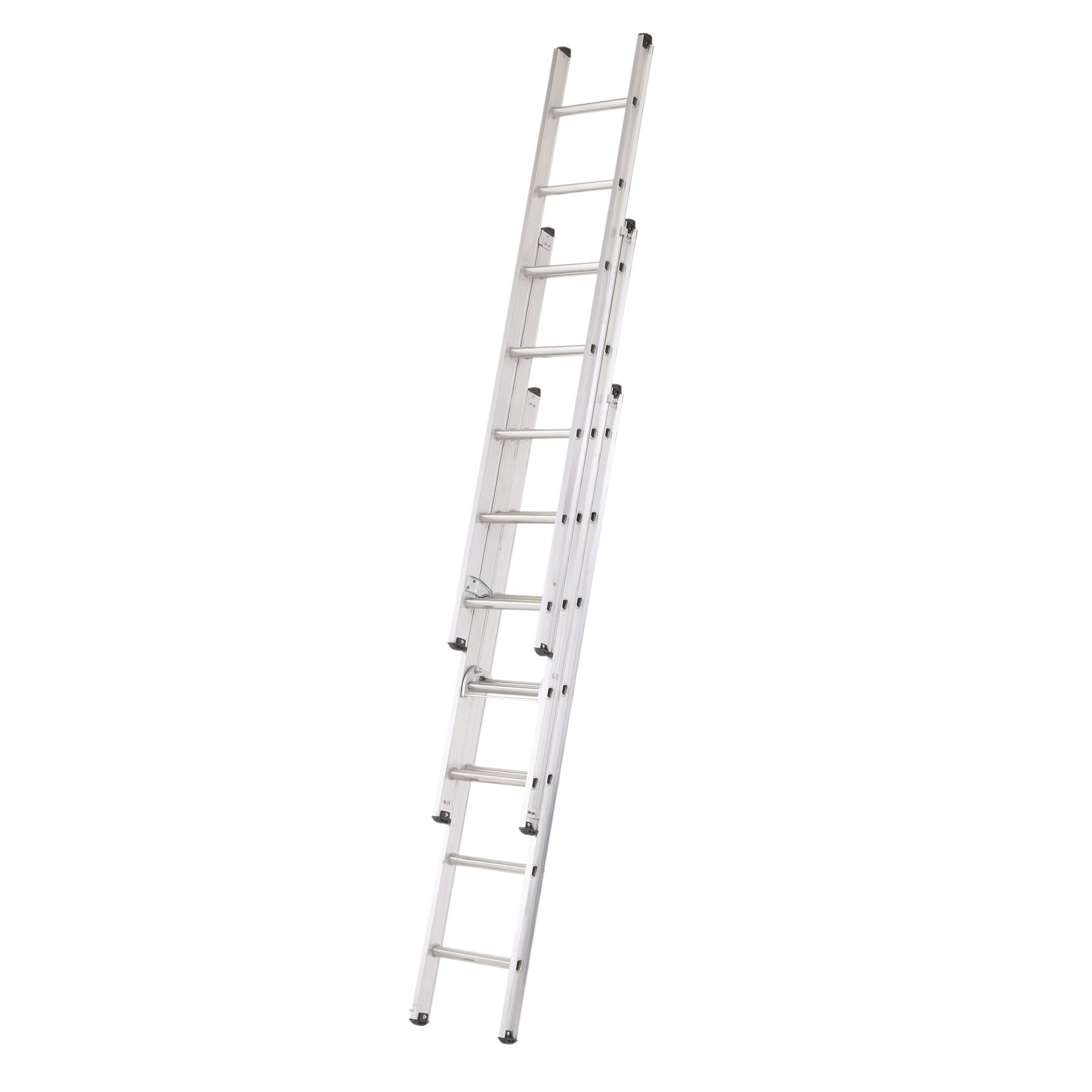 Abru Compact Triple 21 Tread Extension Ladder Price Comparisons | Compare The Build