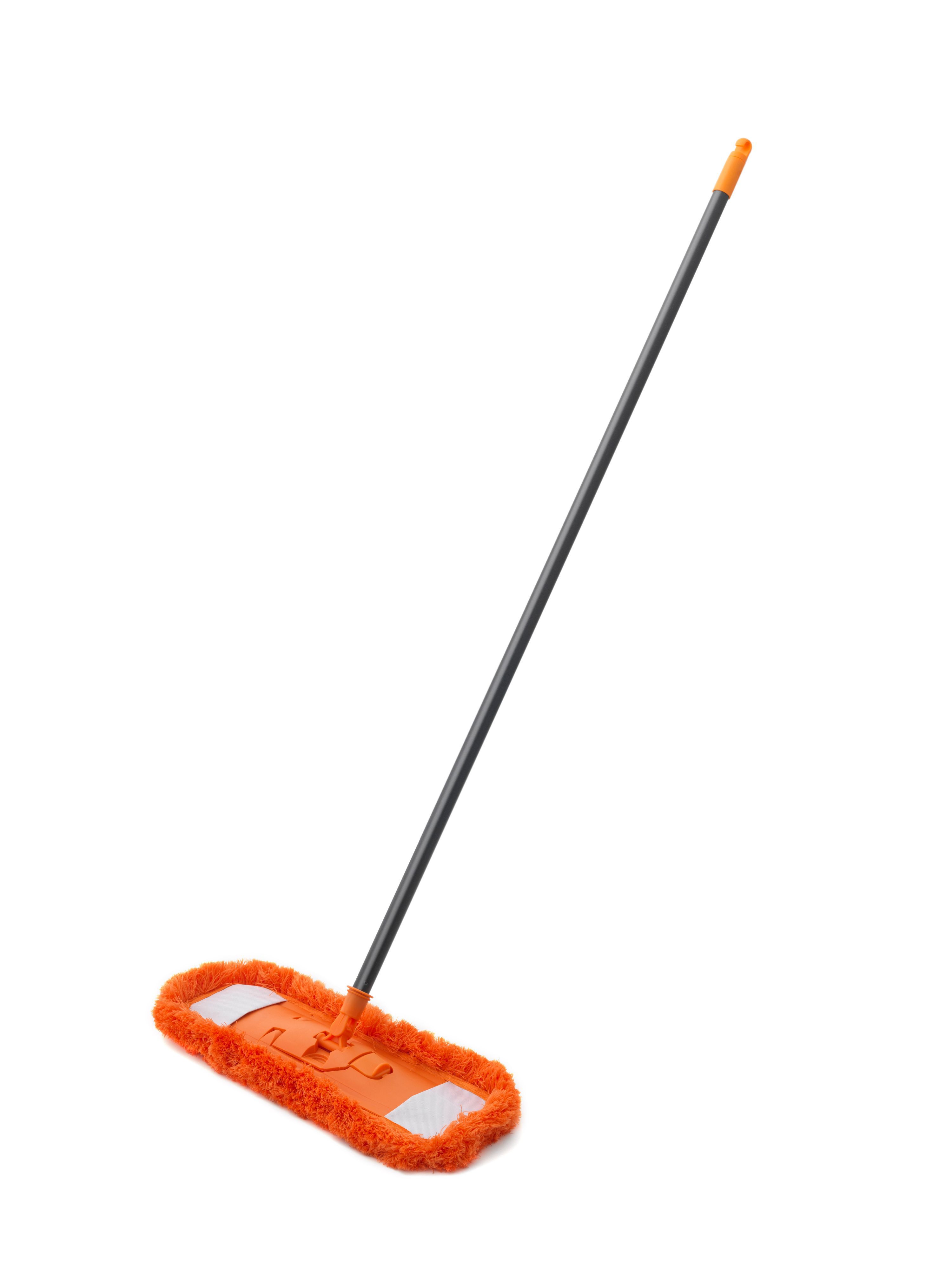 Grey & Orange Microfibre Flat Mop Price Comparisons | Compare The Build