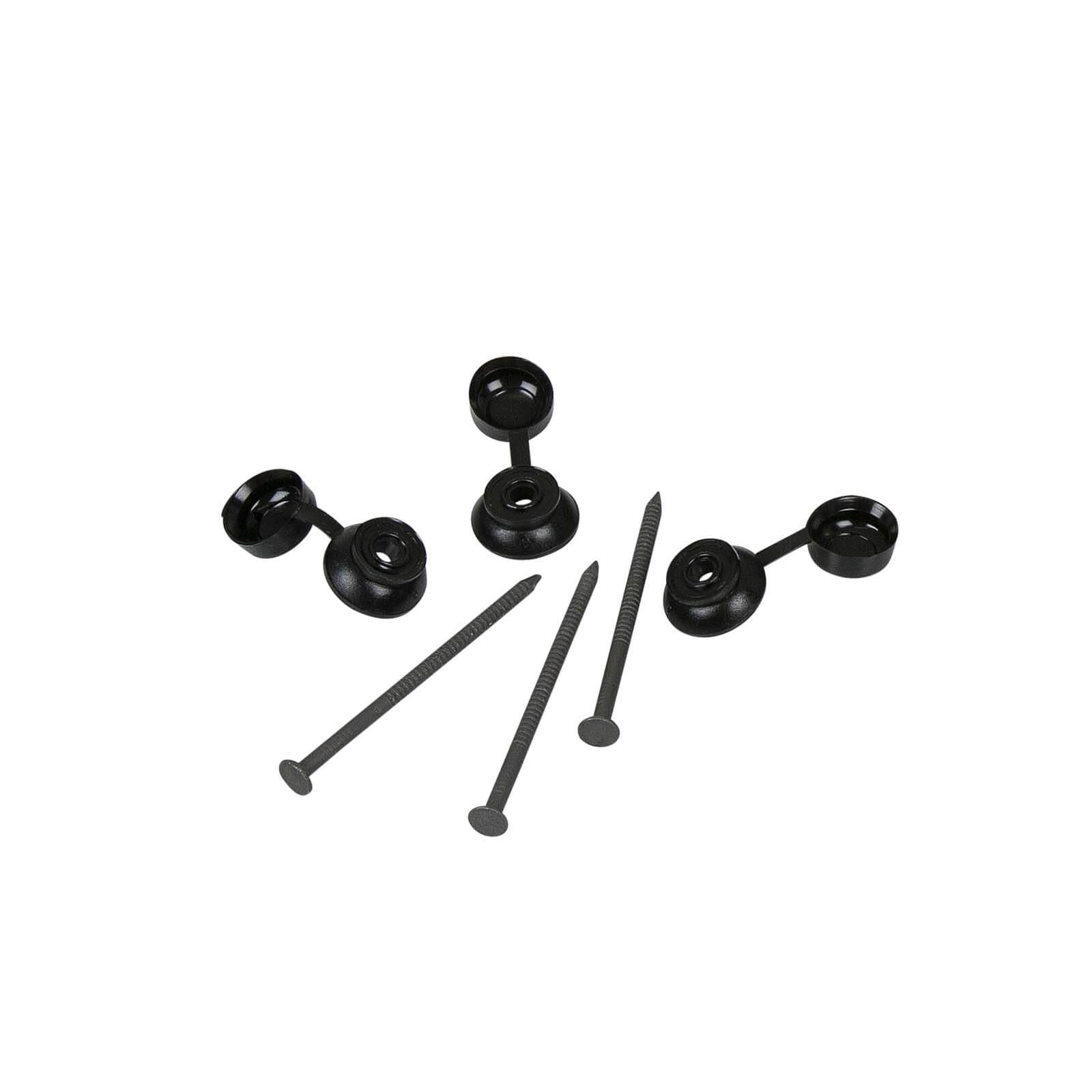 Coroline Black Fixings - 5 Packs of 20 Price Comparisons | Compare The Build