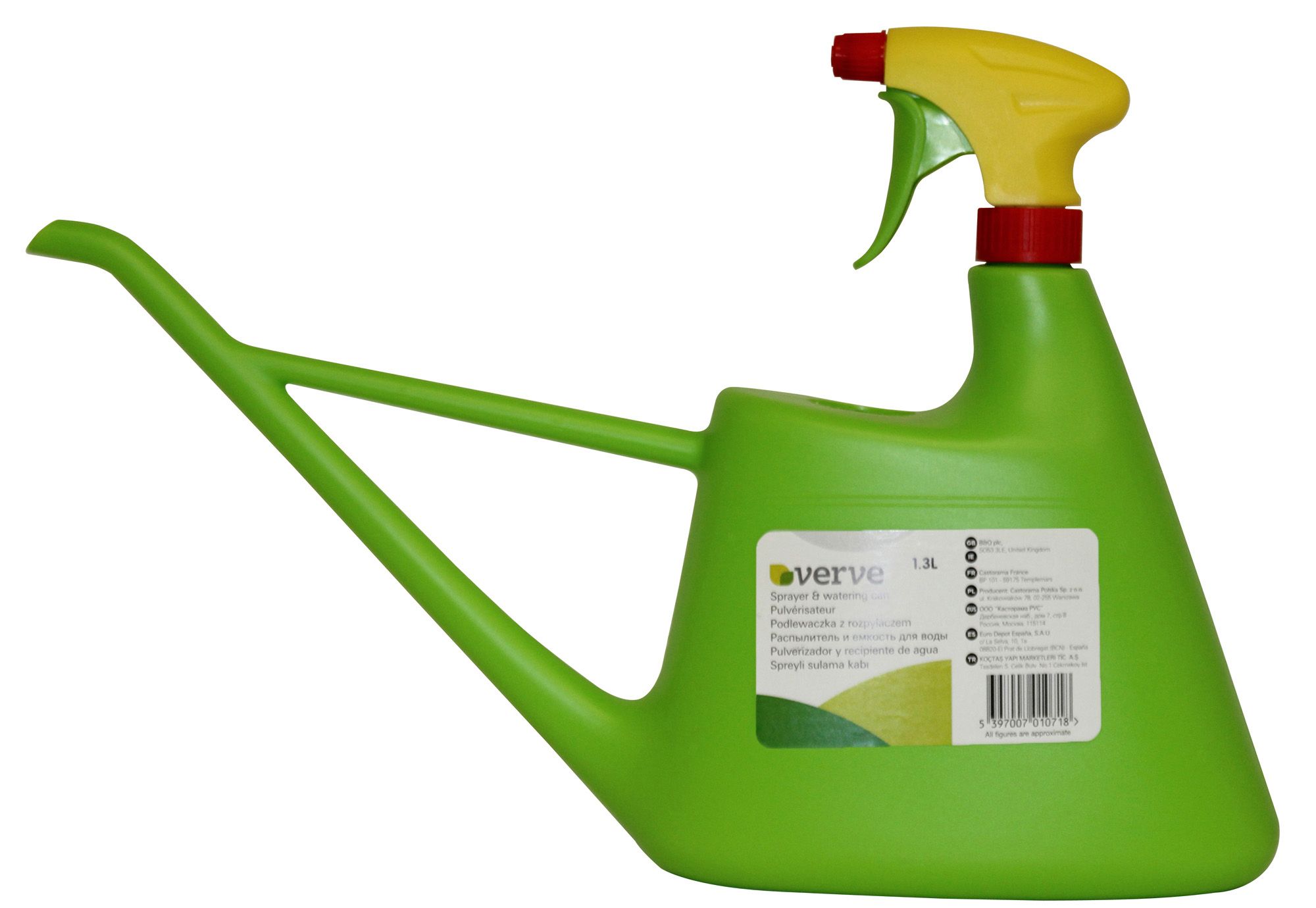 Verve Green Plastic Sprayer 1.3L Price Comparisons | Compare The Build