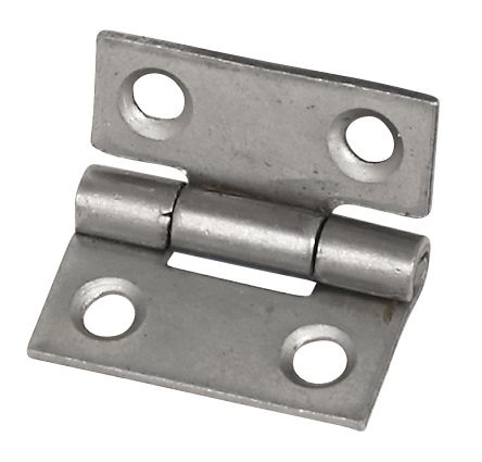 Eclipse Steel Fixed Pin Door Hinge (L)25mm, Pack Of 2 | Compare The Build