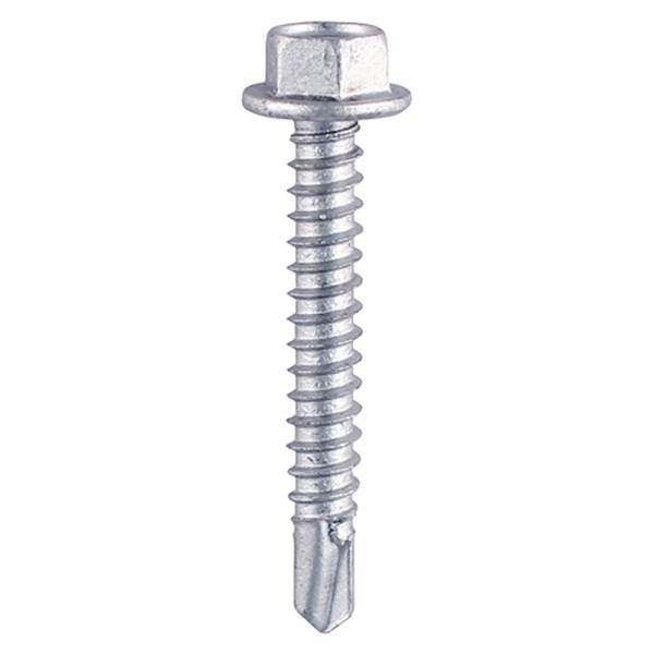 12G (5.5mm) x 25mm - Self Drilling Screw Hexagon Light Section - Bag of 200 Price Comparisons | Compare The Build