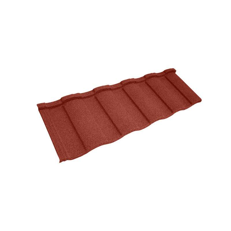 Metrotile Roman 450 Classic Contour Profile Metal Roof Tile - Red RR Price Comparisons | Compare The Build