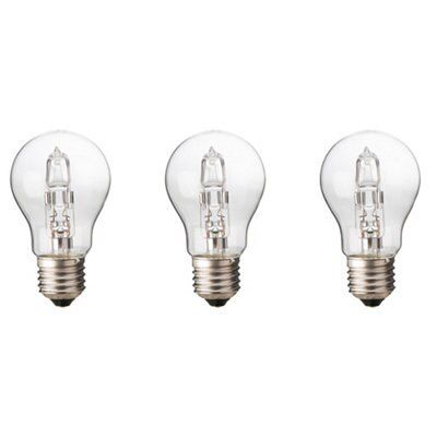 Diall E27 30W Classic Halogen Dimmable Light Bulb, Pack Of 3 Price Comparisons | Compare The Build