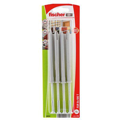 Fischer Frame Fixing (L)100mm (Dia)8mm, Pack Of 4 Price Comparisons | Compare The Build