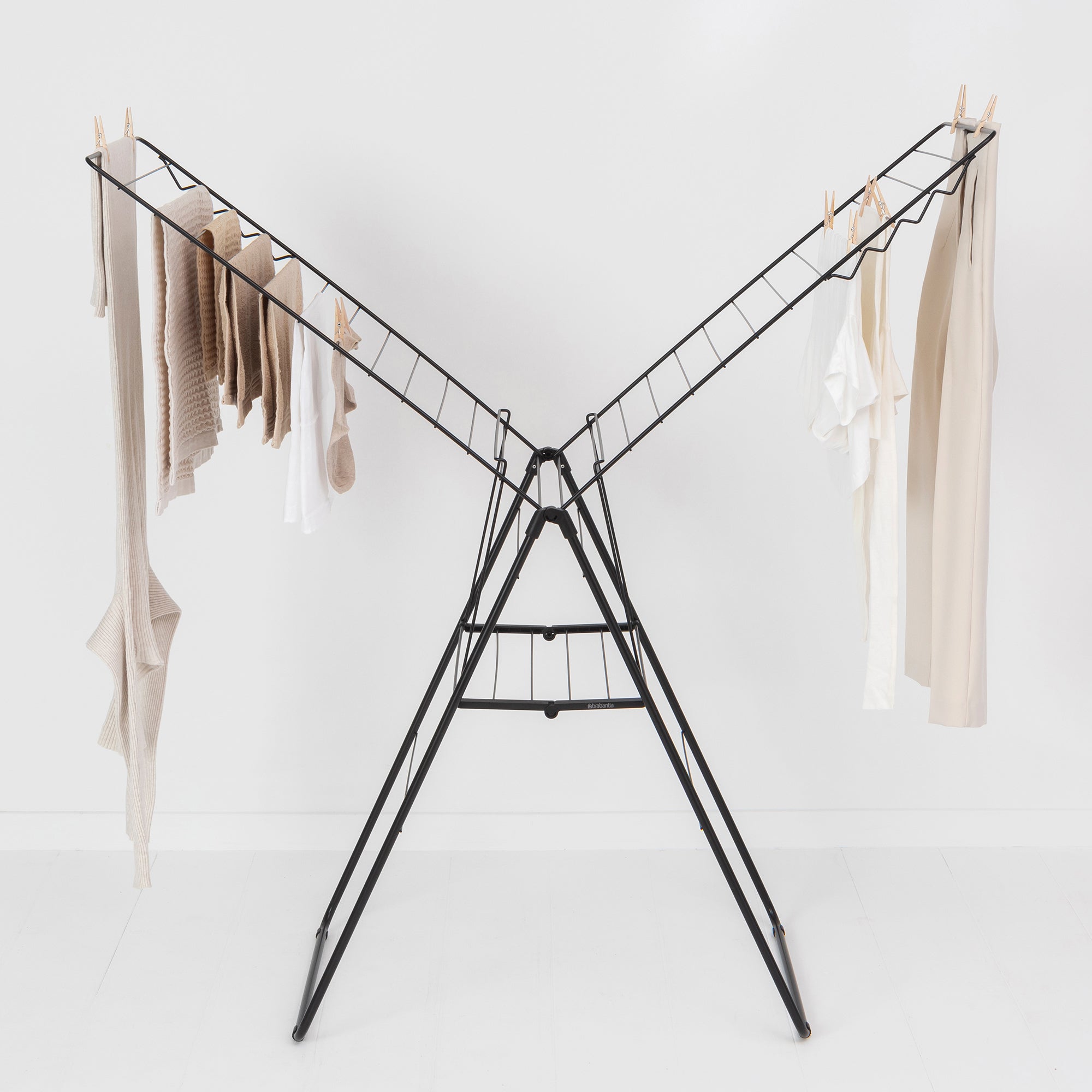 Brabantia Black HangOn Drying Rack, 25m Black Price Comparisons | Compare The Build