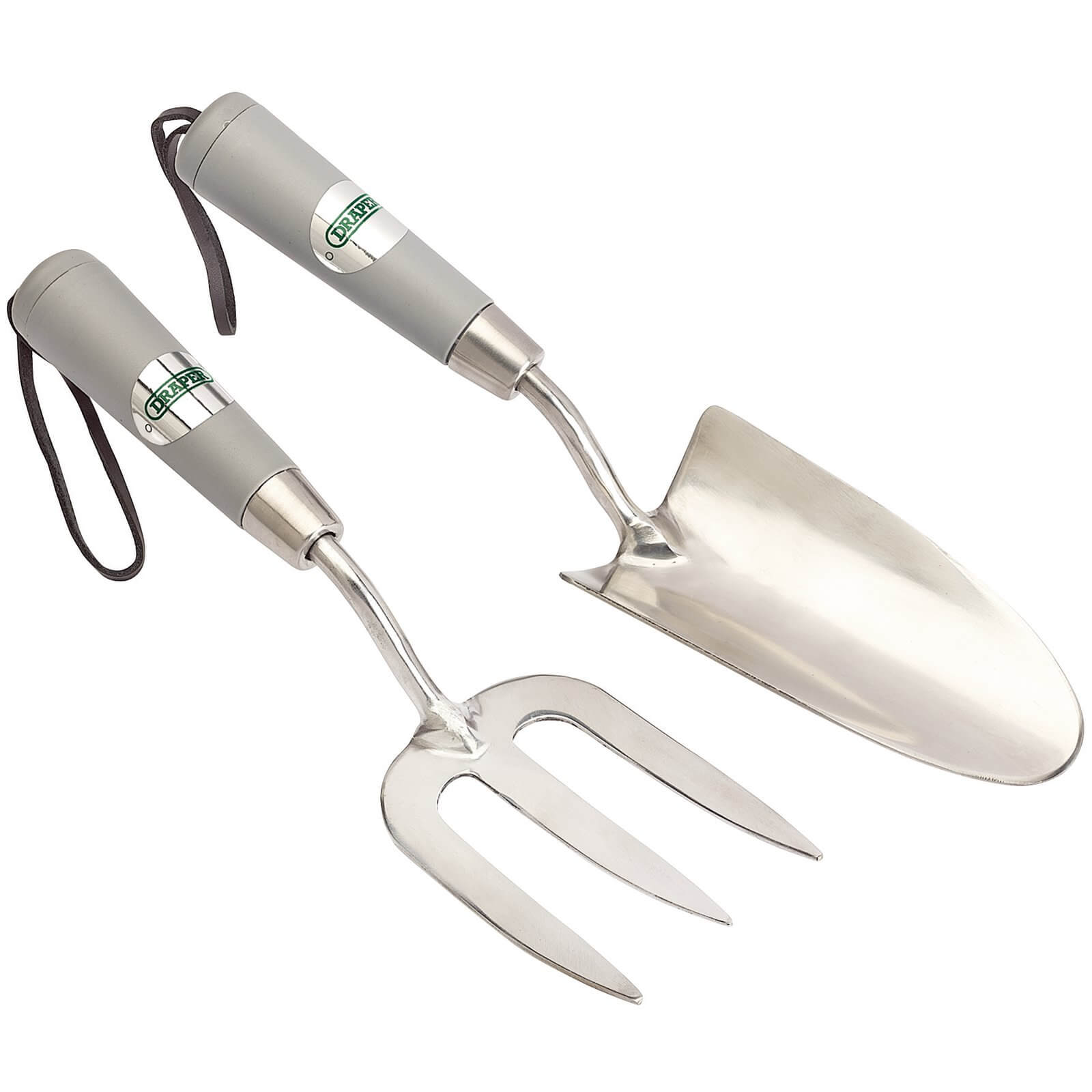 Draper 2 Piece Stainless Steel Hand Fork and Trowel Set | Compare The Build