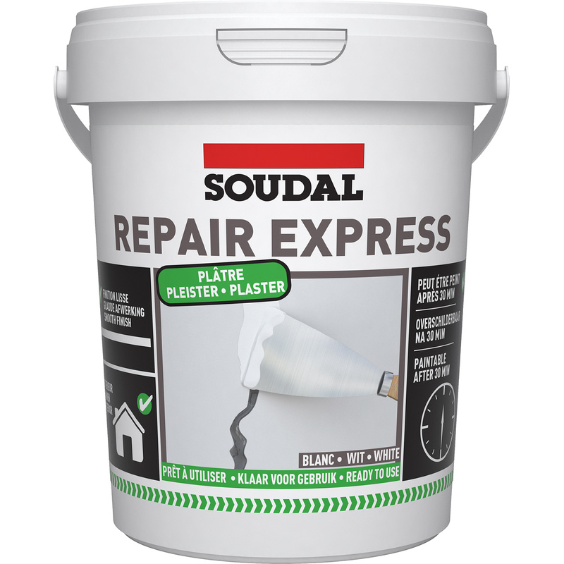 Soudal Repair Express Plaster 900ml in White Acrylic Price Comparisons | Compare The Build