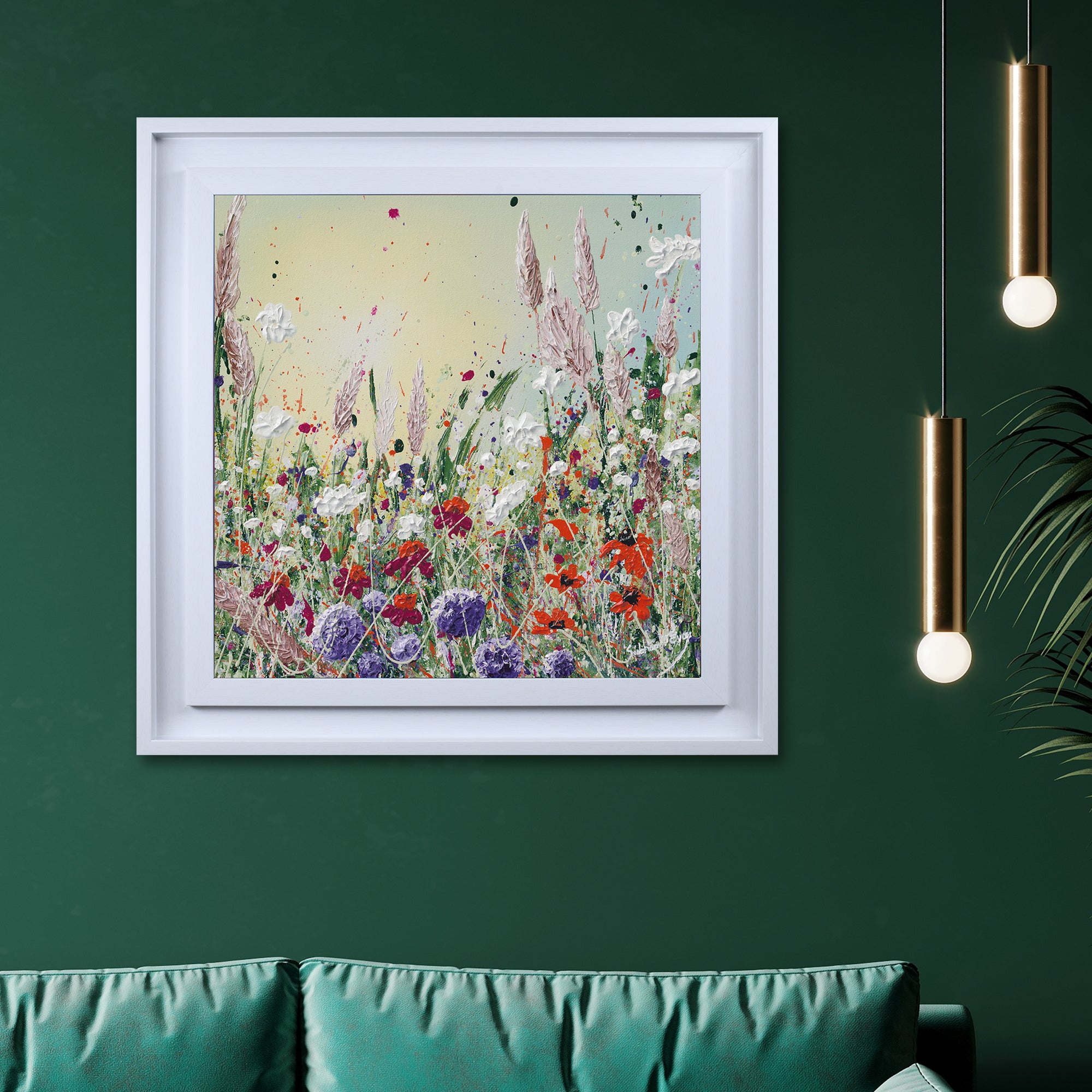 The Art Group Worldflower Garden Framed Print MultiColoured Price Comparisons | Compare The Build