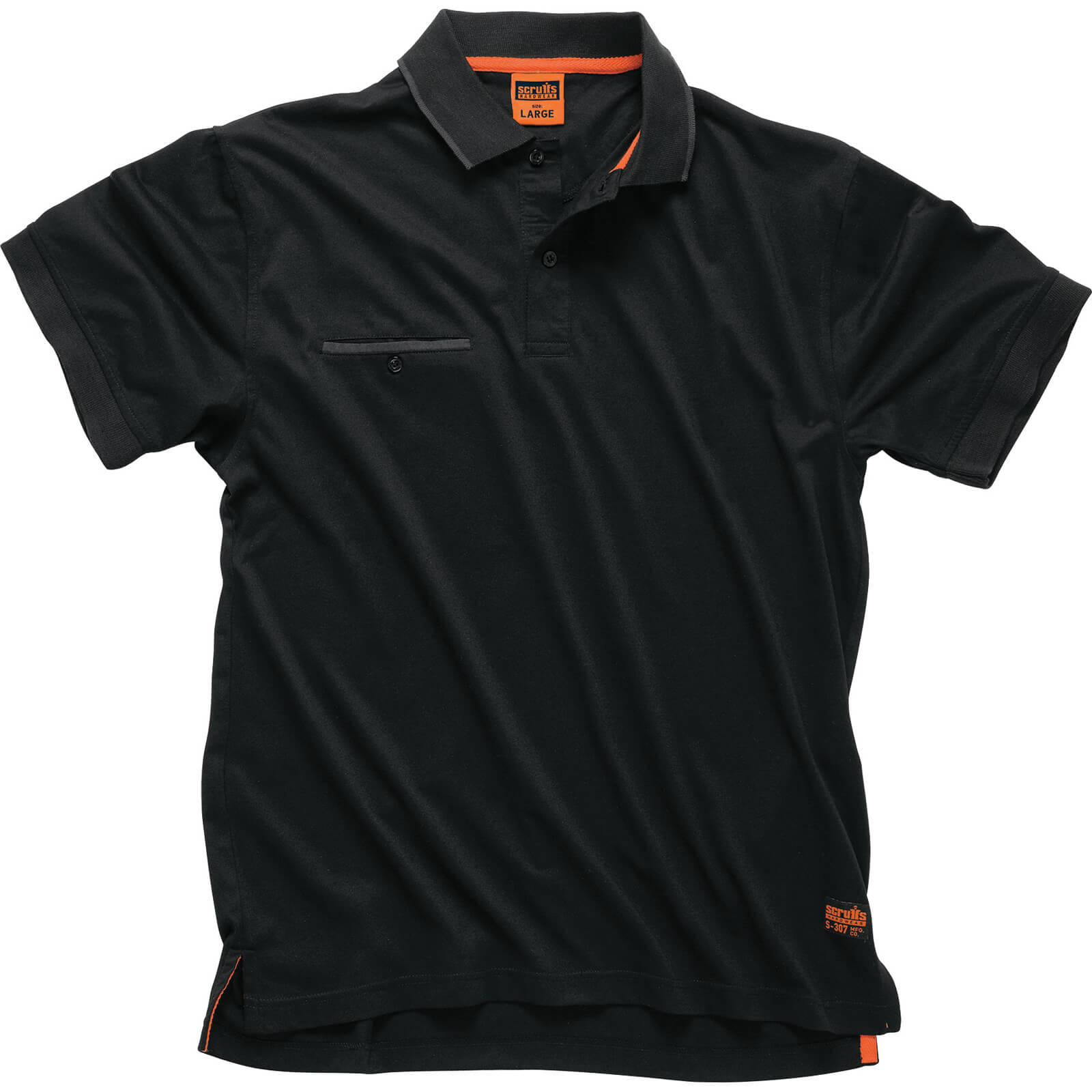 Scruffs Worker Polo Black XXL Price Comparisons | Compare The Build