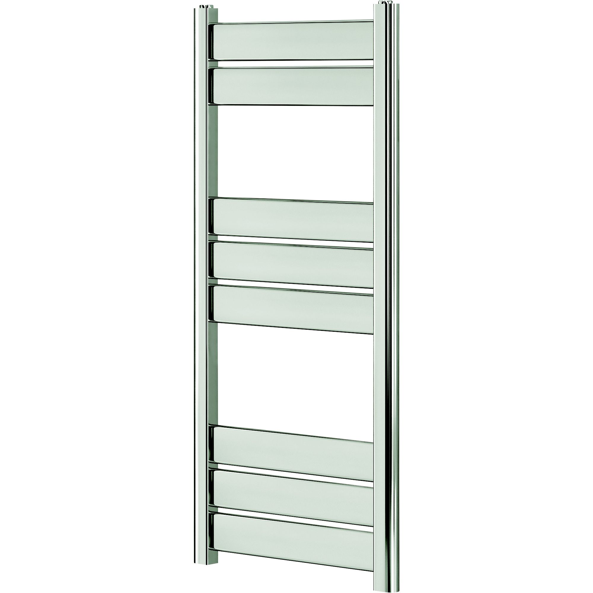 Blyss Ellesmere Chrome Flat Towel Warmer (W)450mm X (H)974mm | Compare The Build