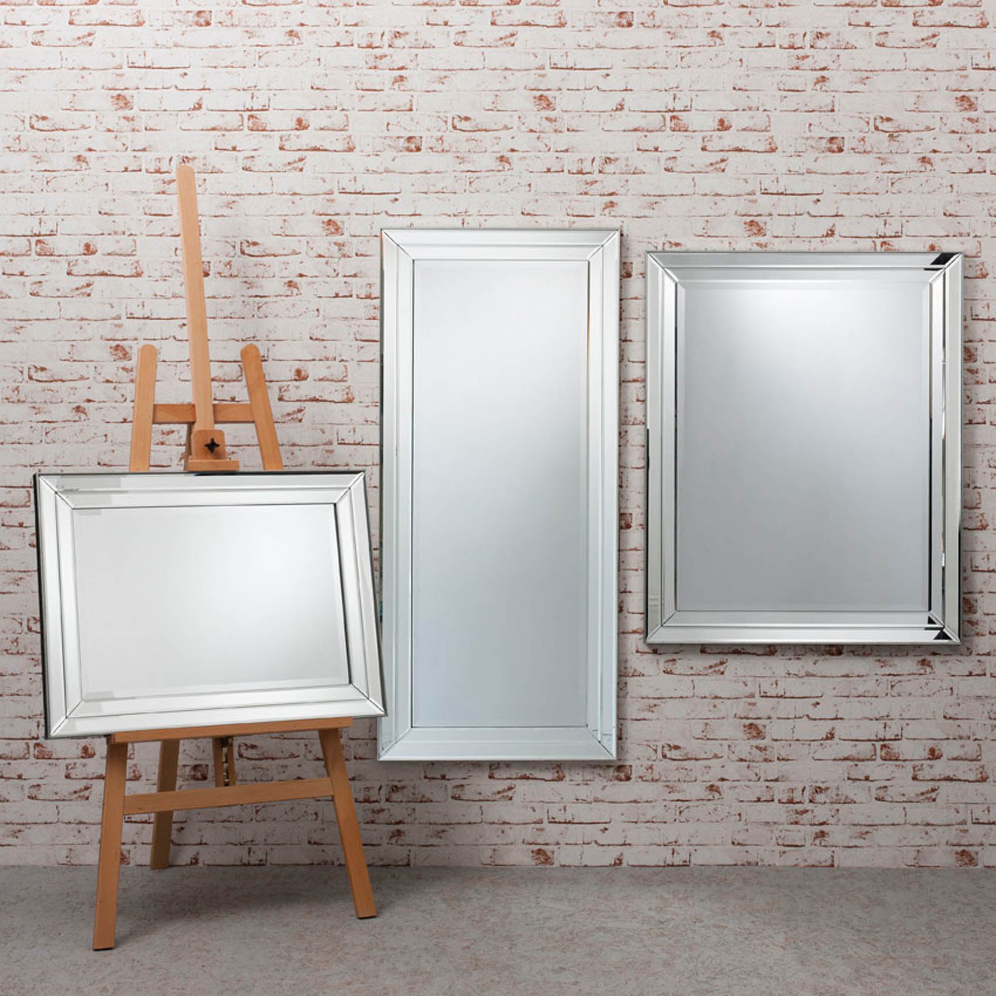 Rowley Wall Mirror, 80x100cm Clear Price Comparisons | Compare The Build