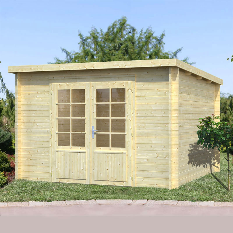 Palmako Ella 2 3.2m x 3.2m Log Cabin Summerhouse (28mm) Price Comparisons | Compare The Build