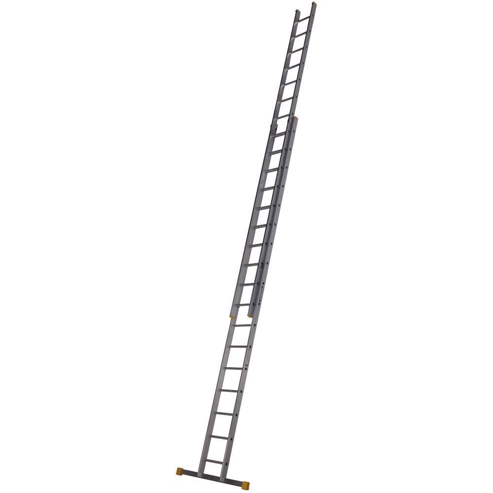 Werner 4.93m Double Box Section Extension Ladder - BS EN131 7224918 | Compare The Build