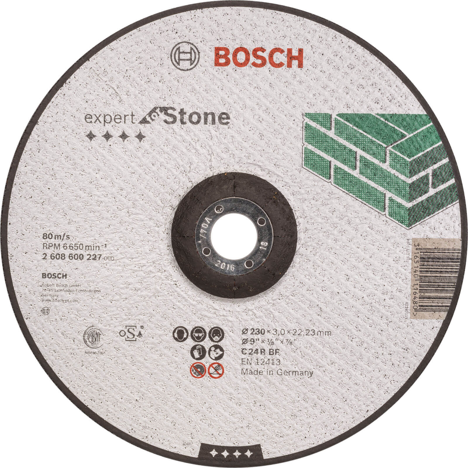 Bosch C24R BF Depressed Stone Cutting Disc 230mm | Compare The Build