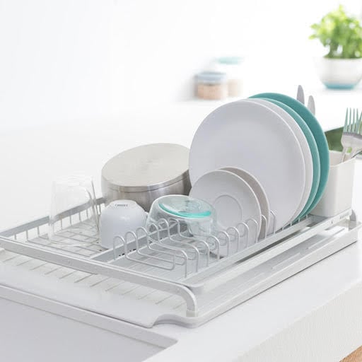 Brabantia Dish Drying Draining Rack - Light Grey Price Comparisons | Compare The Build