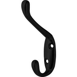 Standard Two Prong Hook Matt Black PK1 Price Comparisons | Compare The Build