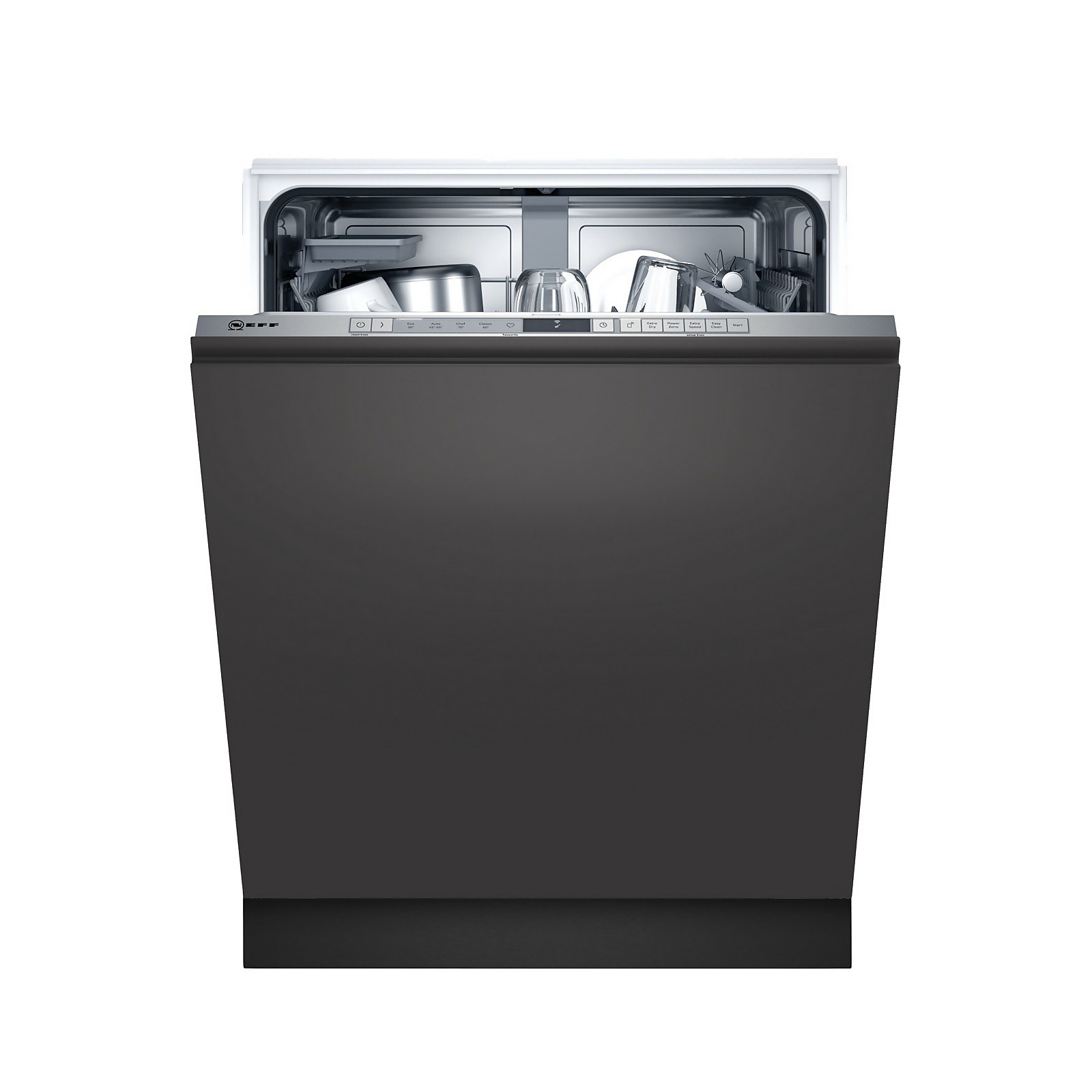 NEFF N30 S153HAX02G Wifi Connected Fully Integrated Standard Dishwasher - Stainless Steel Control Panel Price Comparisons | Compare The Build