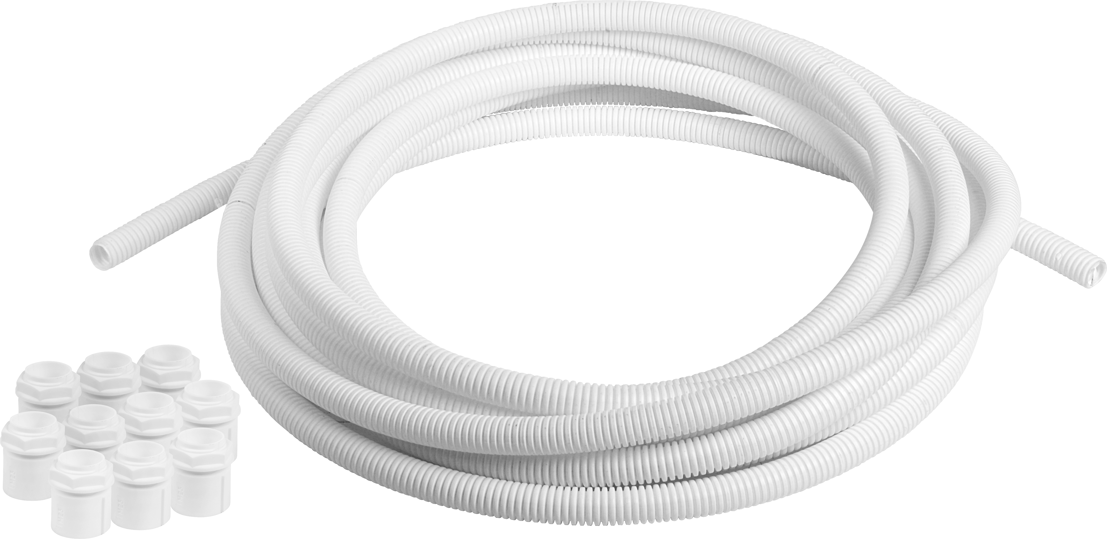 Profix Polypropylene Flexible Conduit Kit White 25mm x 10m Price Comparisons | Compare The Build